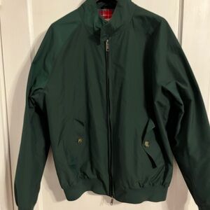 Men's Baracuta G9 Harrington Jacket Racing Green Size 44